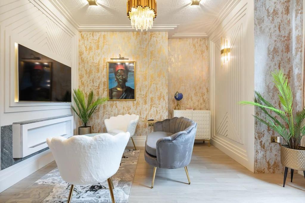 1Lsr - High-End Luxury 2 Bed Designer Apartment ลอนดอน ภายนอก รูปภาพ