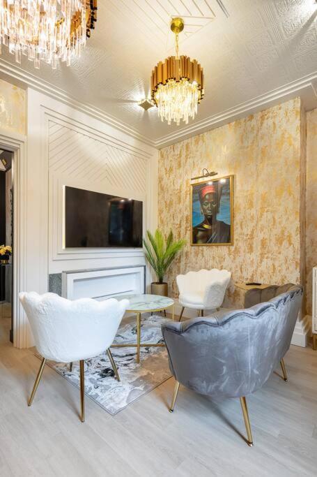 1Lsr - High-End Luxury 2 Bed Designer Apartment ลอนดอน ภายนอก รูปภาพ