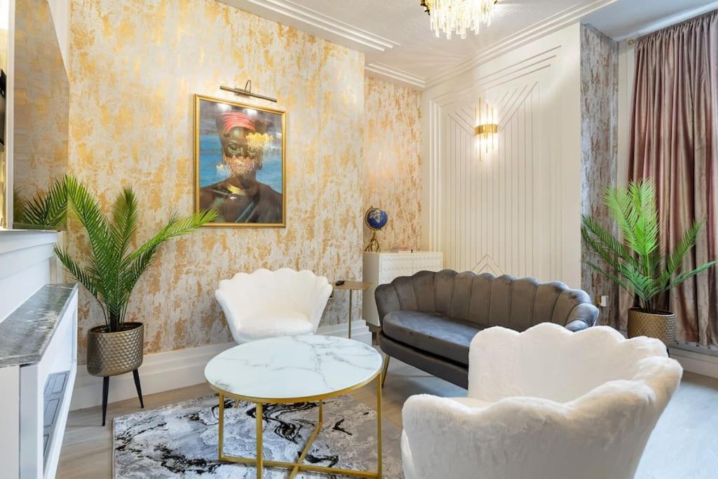 1Lsr - High-End Luxury 2 Bed Designer Apartment ลอนดอน ภายนอก รูปภาพ