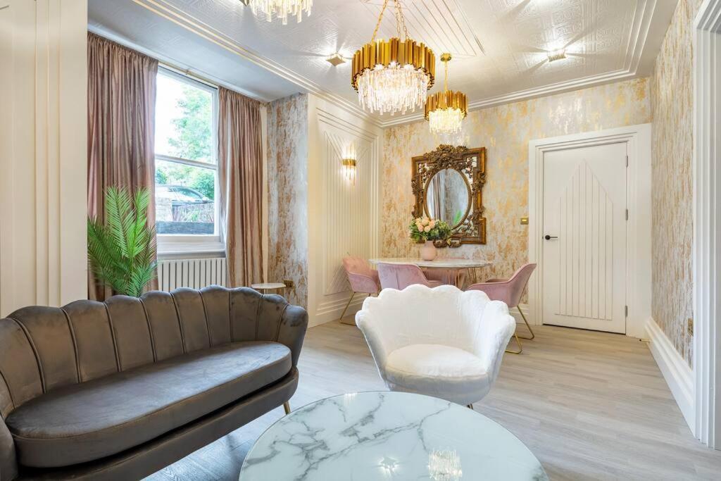 1Lsr - High-End Luxury 2 Bed Designer Apartment ลอนดอน ภายนอก รูปภาพ