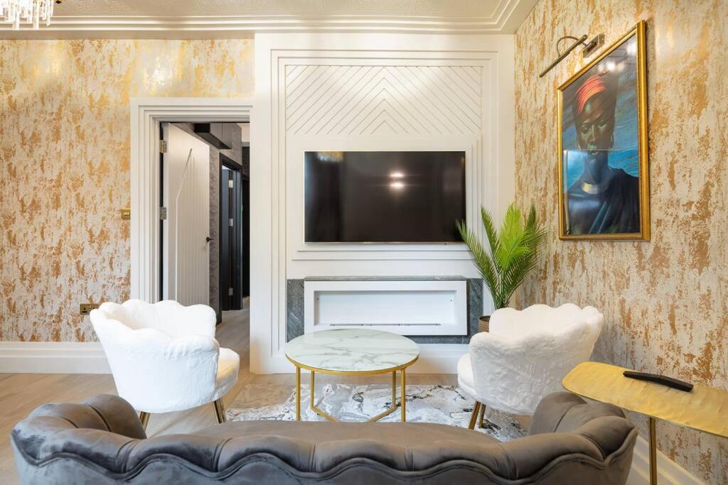 1Lsr - High-End Luxury 2 Bed Designer Apartment ลอนดอน ภายนอก รูปภาพ